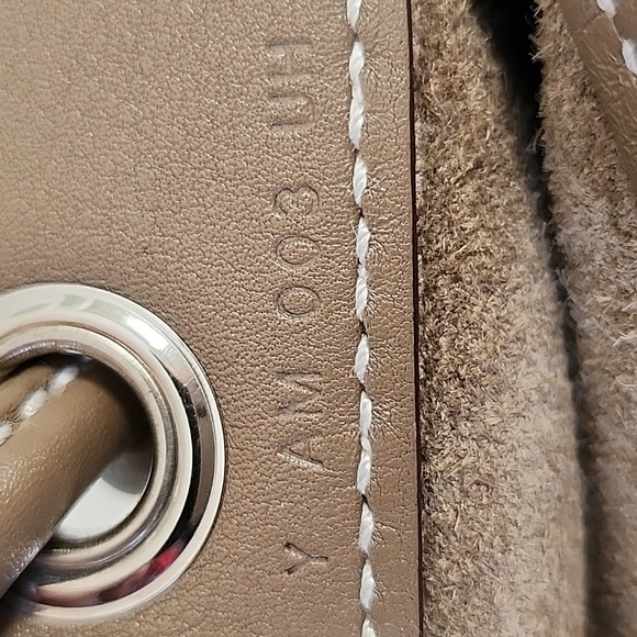 EUC Hermes Aline Crossbody Bag In Etoupe Swift Leather - Picture 14 of 16